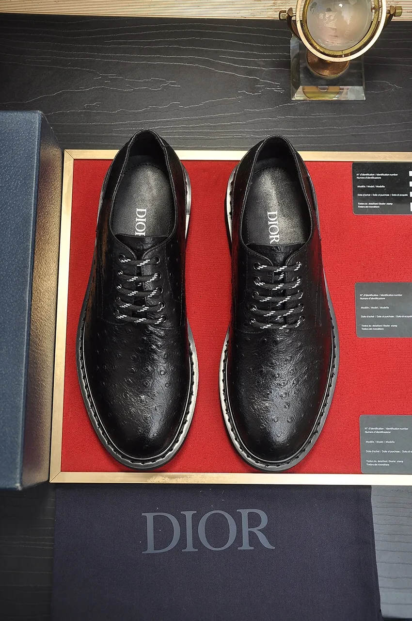 Men's shoes💰560💶[Dior] (cowhide lining) Dior original 1:1 high quality factory, imported original materials, imported original cowhide, cowhide lining, original TPU outsole, code number: 38-44